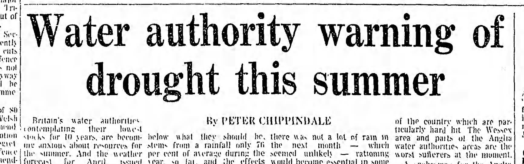 1976 drought summer heat climate change